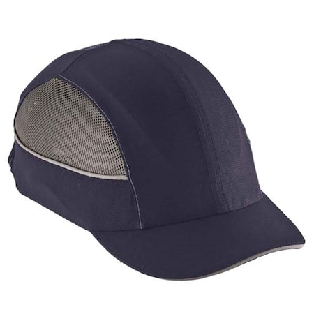 8960 Short Brim Navy Bump Cap W/ LED Lighting Technology